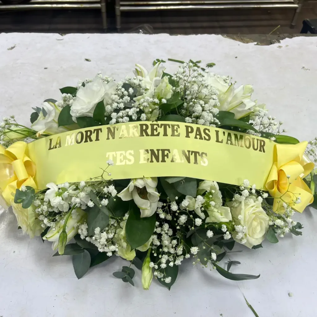 Gerbe allongée - S (Blanc)